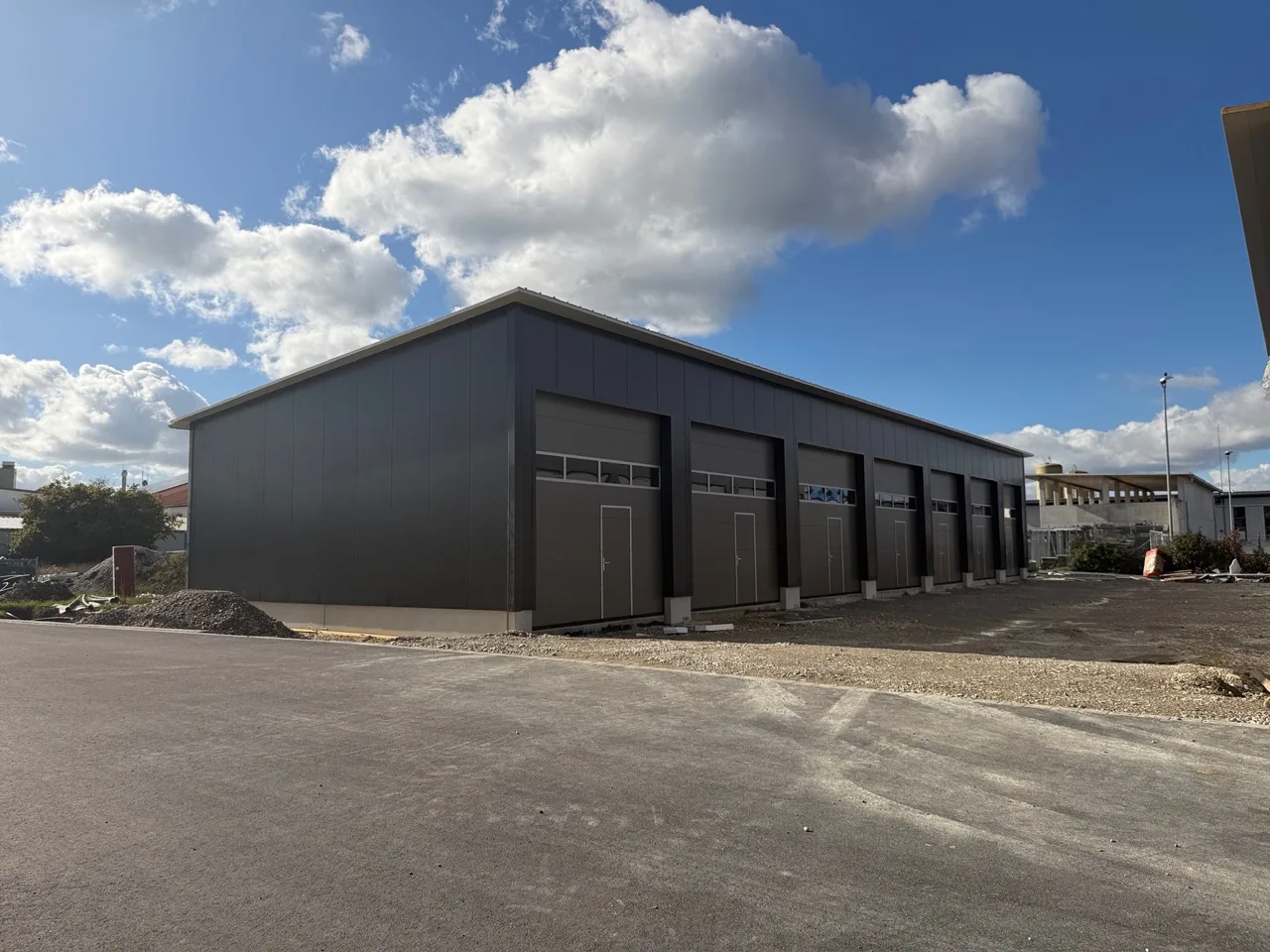 Lagerhallen am Standort Bobingen